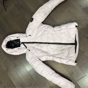 Canada Goose Women's Puffer Jacket in Light Pink